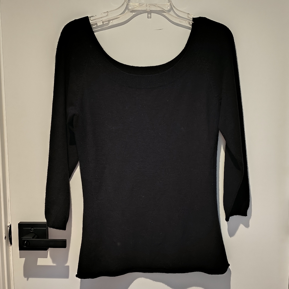 INC International Concepts Elegant Black Top